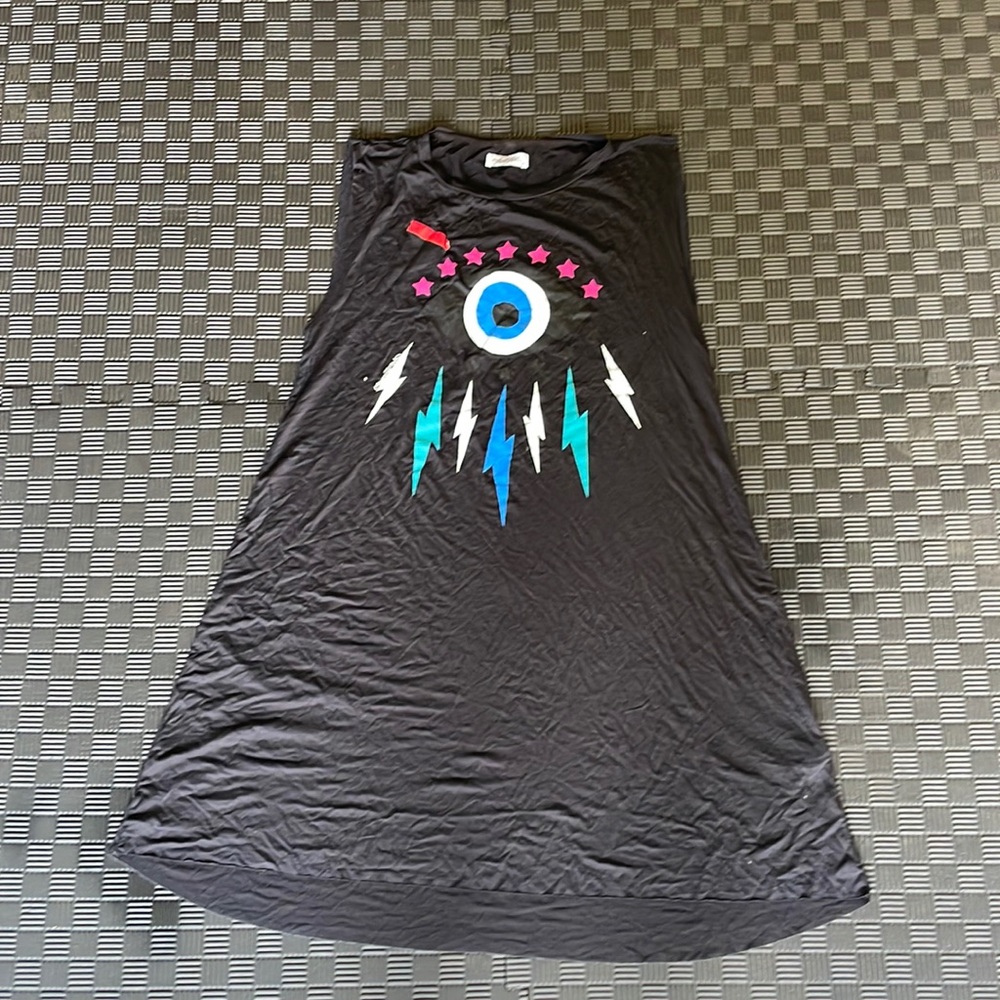 Lauren Moshi T Shirt Dress Minor Fabric Run